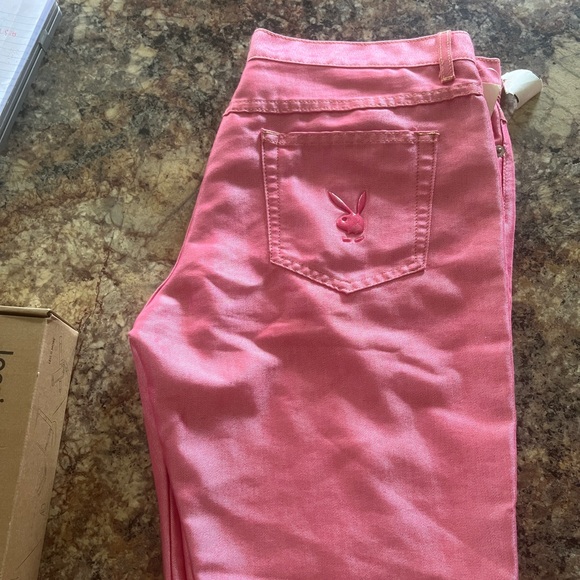 Pink vintage playboy jacket and pants - Picture 2 of 3